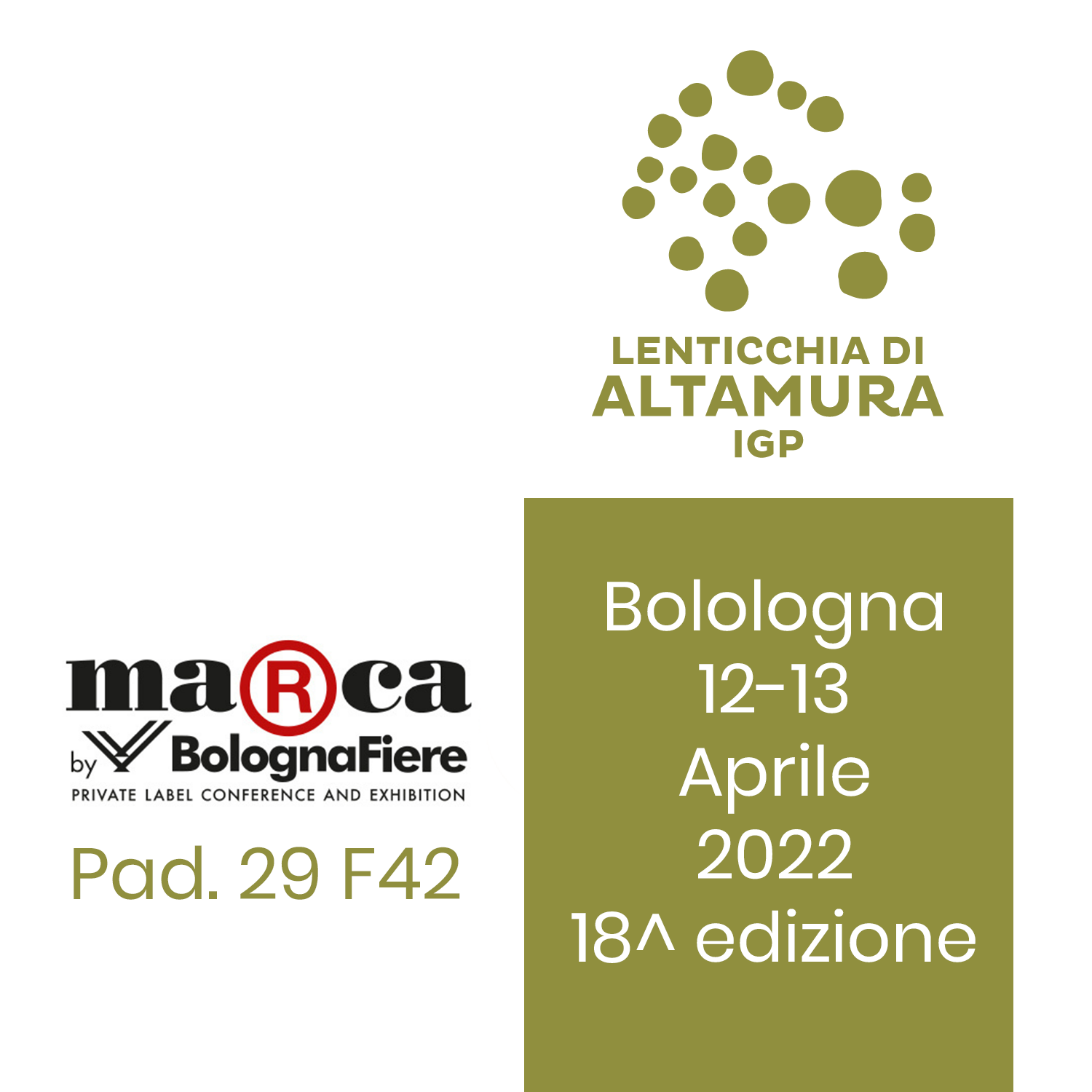 Fiera Marca - Lenticchia di Altamura IGP